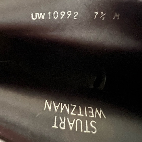 Stuart Weitzman Lowland Over the Knee Boots - Gray - Size 7.5 - Picture 4 of 10